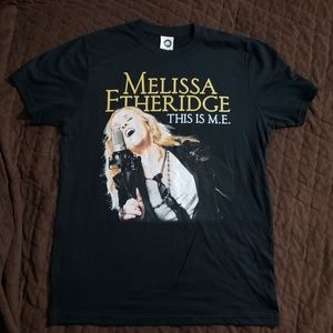 Melissa Etheridge 2015 tour concert t shirt